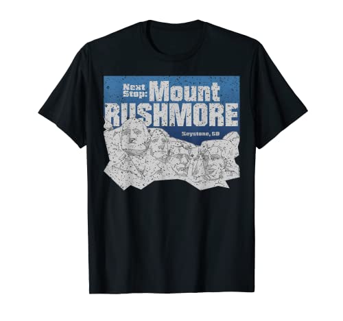 Camiseta Mount Rushmore Next Stop Parque Nacional Regalo Vintage Camiseta
