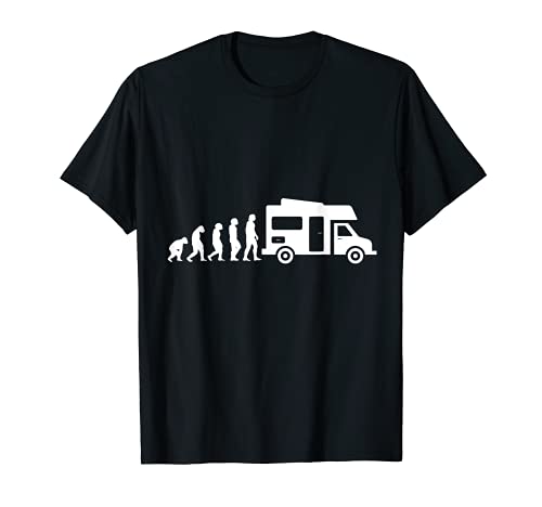 Camper Van Camping Evolution Caravana Autocaravana Regalo Camiseta