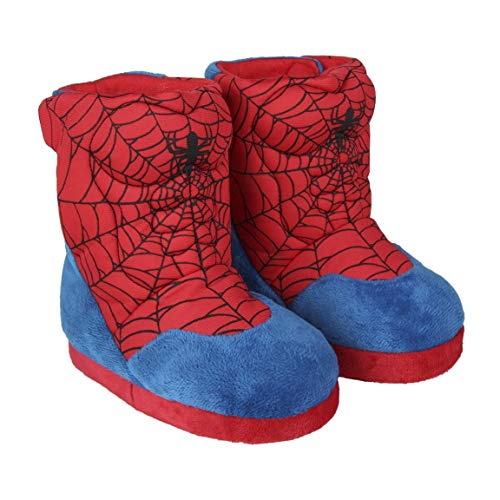 Cerdá Zapatillas De Casa Bota Spiderman, Rojo (Rojo C06), 25/26 EU