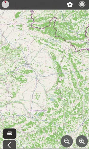 Champaña-Ardenas, Francia - GPS Navegante