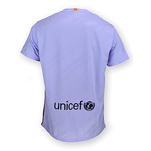 Champion's City Personaliza tu Camiseta - Réplica Oficial FC Barcelona - Pack Camiseta y pantalón 2ª equipación 21/22 - Júnior (14 Años)