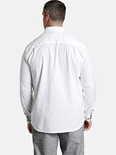 Charles Colby Duke Lester - Camisa de manga larga para hombre Blanco 3XL