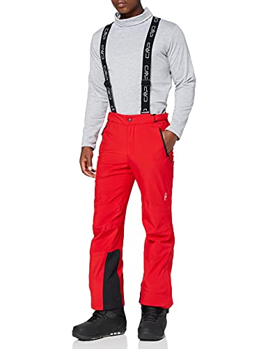 CMP - Pantalón de esquí para hombre, otoño/invierno, hombre, color rojo (ferrari), tamaño 46
