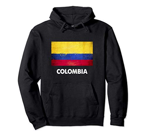 Colombia Bandera Colombiana Sudadera con Capucha