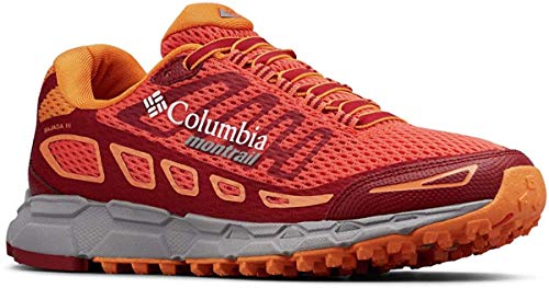 Columbia Bajada III, Zapatillas de Running para Asfalto Mujer, Naranja (Zing, Beet 864), 41.5 EU