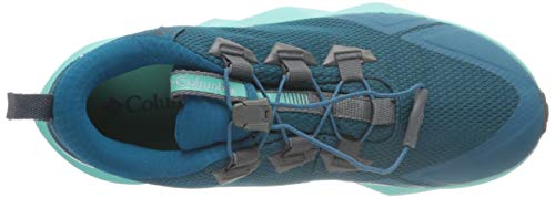 Columbia Facet 30 Outdry, Zapatillas para Caminar Mujer, Azul (Siberia/Grey Ice), 37.5 EU