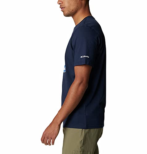 Columbia M Rapid Ridge Camiseta estampada para hombre, talla L/G