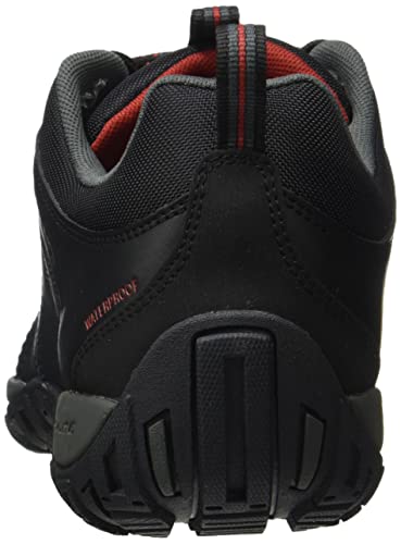 Columbia Peakfreak Venture Waterproof Zapatos impermeables para Hombre, Negro (Black, Vintage Red), 49 EU
