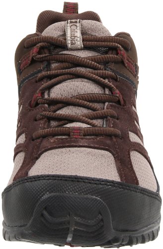 Columbia Shasta Ridge Omni-Tech - Zapatillas Deportivas para Exterior de Mezcla Mujer, Color marrón, Talla 36 2/3
