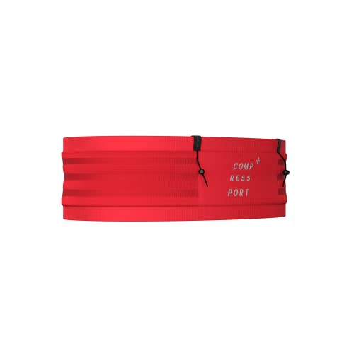 COMPRESSPORT Free Belt Pro Cinturón, Unisex-Adults, Red (Rojo), M/L