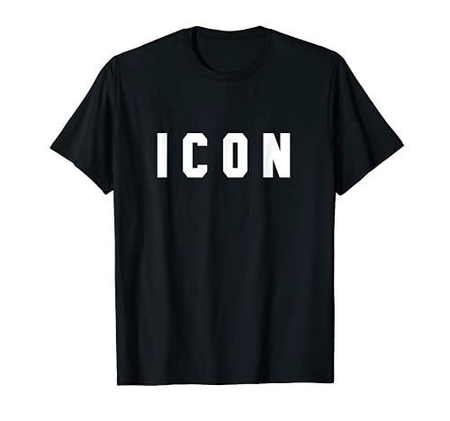 Cool ICON Design - Simple Word Trendy ICON Camiseta