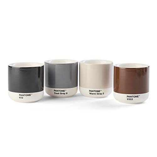 Copenhagen Design Pantone Cortado Thermo Cup, Gray, Cool Grey, One Size
