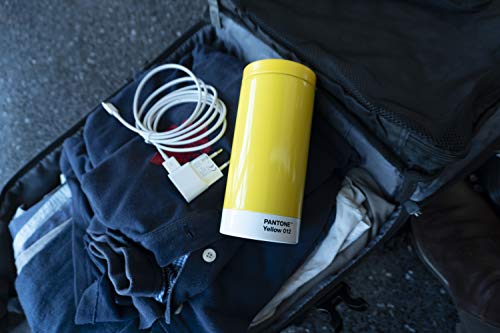 Copenhagen design Pantone To Go, Stainless Steel Travel mug/Thermo Cup, 430 ml, Yellow 012 C, One Size