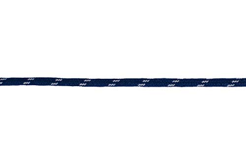 Cordamarket cord. skota nylon 8 mm platinium line azul/blanco 25 mts