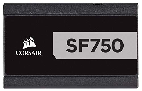 CORSAIR SF Series, SF750, 750 W, SFX, 80+ Platinum certificado, fuente de alimentación totalmente modular