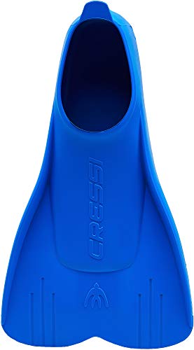 Cressi Mini Light Fins - Aletas Cortas para Niños, Unisex, Azul 29/31