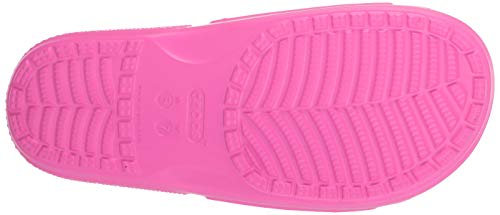 Crocs Classic Crocs Slide Unisex Adulta Zuecos, Rosa (Electric Pink), 37/38 EU