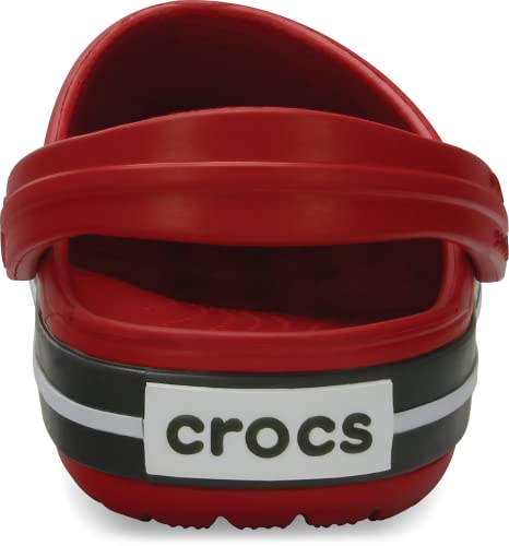 Crocs Crocband Clog Kids Unisex Niños Zuecos, Rojo (Pepper/Graphite), 23/24 EU