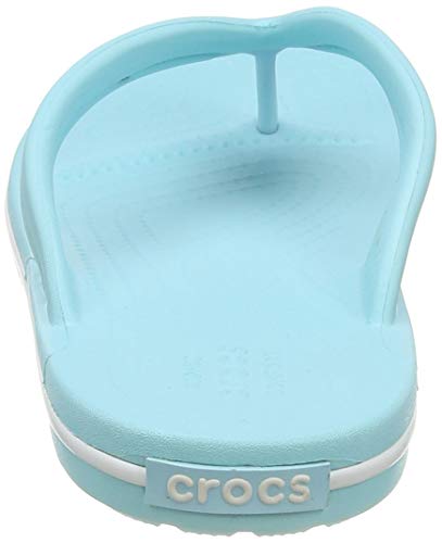 Crocs Crocband Flip W, Zapatillas Mujer, Azul (Ice Azul), 37/38 EU