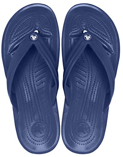 Crocs Crocband Flip, Zapatillas Unisex Adulto, Azul (Navy), 39/40 EU