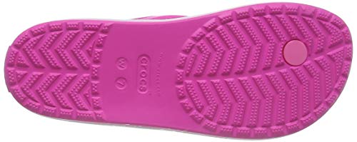 Crocs Crocband Flip, Zapatillas Unisex Adulto, Rosa (Electric Pink), 37/38 EU