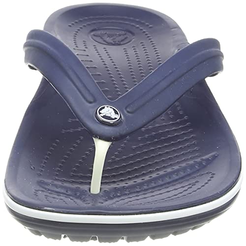 Crocs Crocband Flip, Zapatos de Playa y Piscina Unisex Adulto, Azul (Navy 002), 46/47 EU