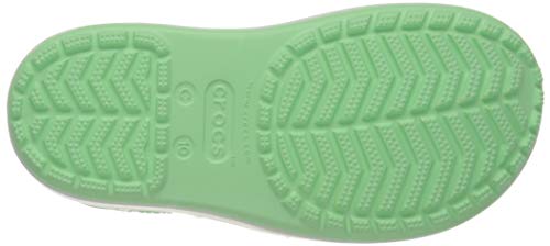 Crocs Crocband Rain Boot K Unisex Niños Crocband Rain Boot K, Verde (Neo Mint/Light Grey), 23/24 EU