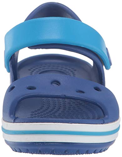 Crocs Crocband Sandal, Sandalias Unisex niños, Cerulean Blue/Ocean, 24/25 EU