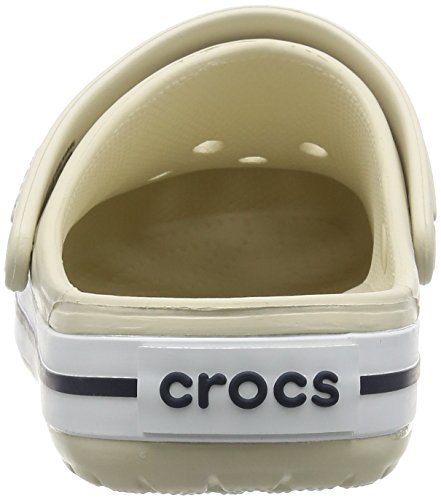 Crocs Crocband, Zuecos Unisex Adulto, Blanco (White), 36/37 EU