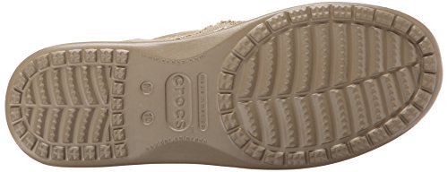 Crocs Santa Cruz - Zapatillas de deporte de tela para hombre, Beige (Khaki/Khaki 261), 43-44