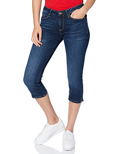 Cross Jeans Amber Vaqueros Slim, Azul (Dark Blue 011), W29 (Talla del Fabricante: 29) para Mujer