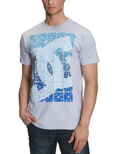 DC Shoes Square Up – Camiseta – Hombre – Gris Jaspeado – L