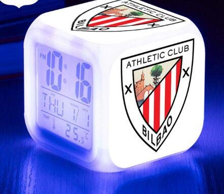Despertador Club España Liga Regalo Infantil Fútbol Atletic Club Bilbao Atlético Real Madrid Sociedad (Athletic club Bilbao)
