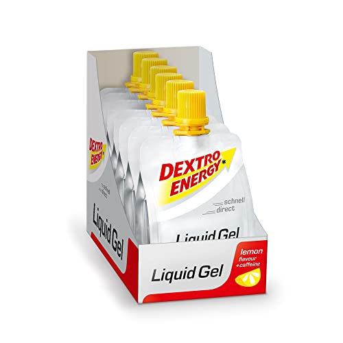 Dextro Energy Liquid Gel nutritivo líquido con sabor naranja, pack de 6 (6 x 60 ml)