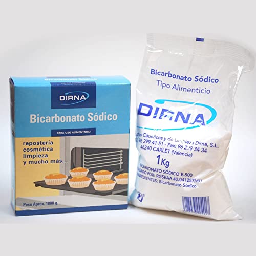 DIRNA Bicarbonato de Sodio uso Alimentario Limpieza Lote 12 und cajas de 1K