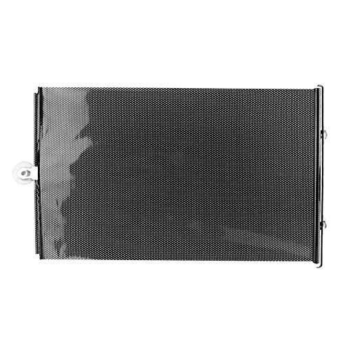Duokon Car Sun Shade, PVC Car Auto Retractable Sunshade Curtain 40 * 60cm Roll Sun Shade Shield para Ventana Lateral