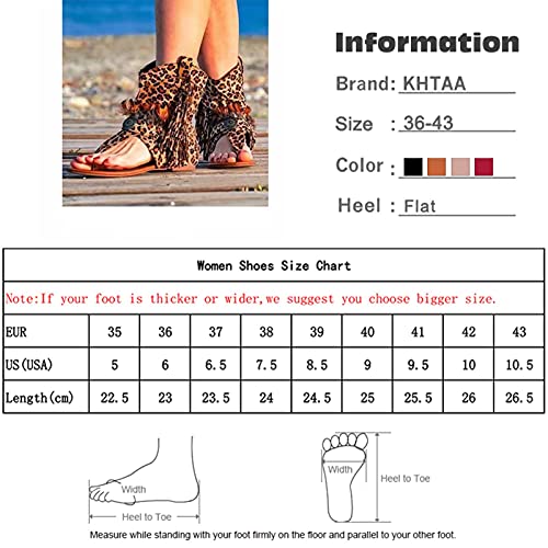 DZQQ Zapatos Casuales para Mujer, Sandalias de Gladiador Romanas con borlas para Mujer, 2021, Botas Sexis de Verano con Punta de Clip, Calzado cómodo para Mujer Nuevo