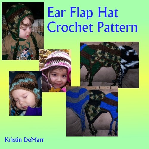 Ear Flap Hat Crochet Pattern (English Edition)