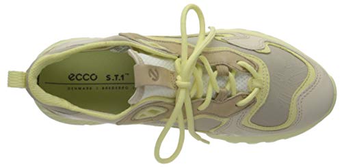 ECCO ST.1, Zapatillas Mujer, Beige Multicolor Limestone, 41 EU
