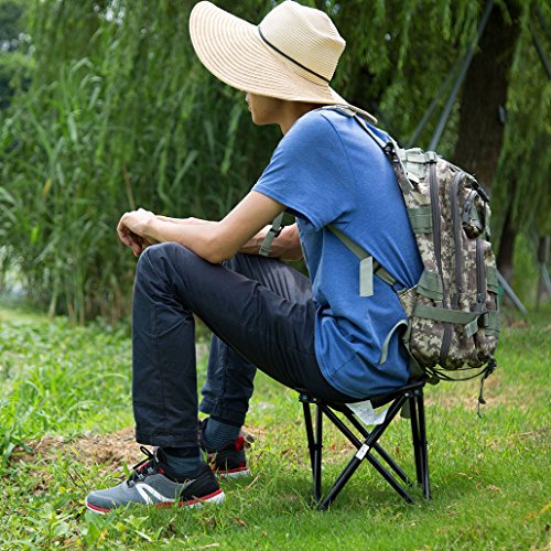 EKKONG Mini Oxford Silla Portátil Plegable para Camping Pesca Senderismo