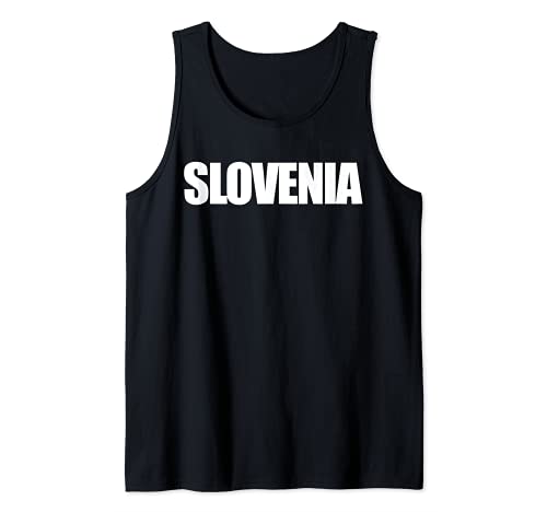 ESLOVENIA es un buen país para visitar Hombres y Mujeres Niños Camiseta sin Mangas