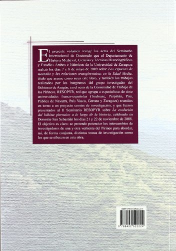 Espacios de montaña: las relaciones transpirenaicas en la Edad Media (Libros en distribución)