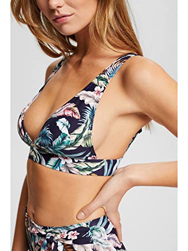 Esprit Bodywear Malibu Beach RCS Pad.Bra Top Bikini, Navy 3, 42B para Mujer