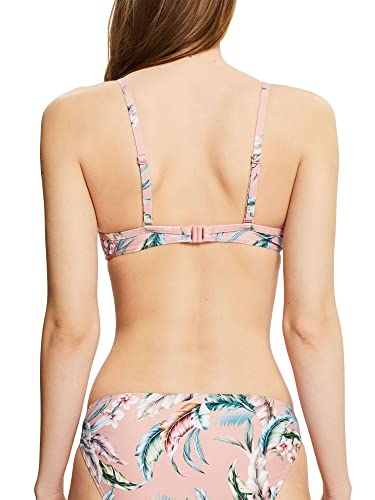 Esprit Malibu Beach RCS Push up Bra Bikini, Salmon 3, 85C para Mujer