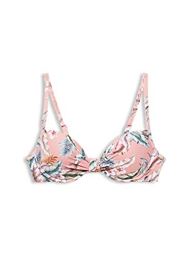 Esprit Malibu Beach RCS Push up Bra Bikini, Salmon 3, 85C para Mujer