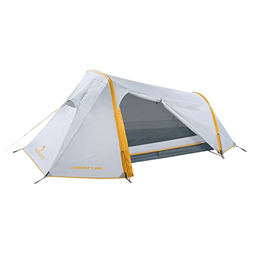 Ferrino Tent LIGHTENT 1 Pro Carpa, Unisex Adulto, Light Grey, Talla Única