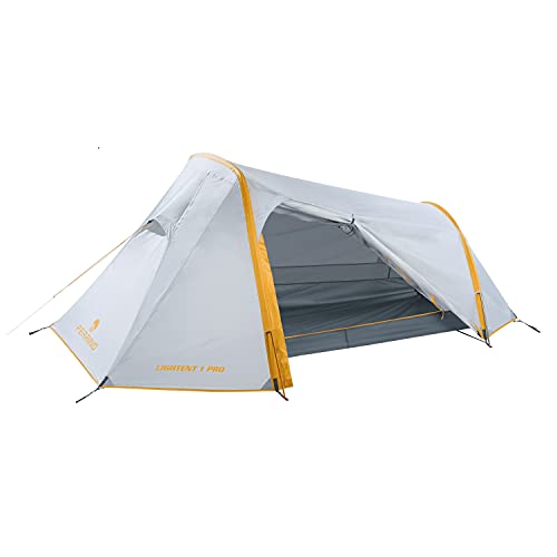 Ferrino Tent LIGHTENT 1 Pro Carpa, Unisex Adulto, Light Grey, Talla Única