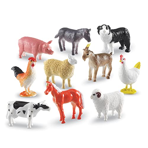 Figuras de animales de la granja de Learning Resources , color/modelo surtido