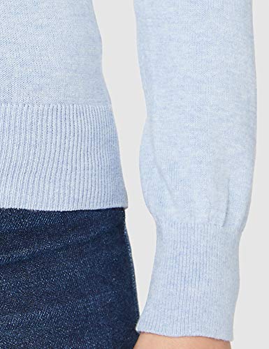 FIND Cotton V, suéter Mujer, Azul (Ocean Blue B0812), X-Large