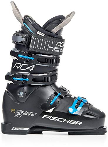 Fischer My Curv 110 - Botas de esquí para mujer, color negro